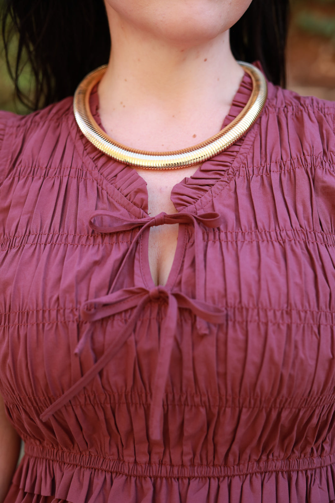 Golden Statement Necklace