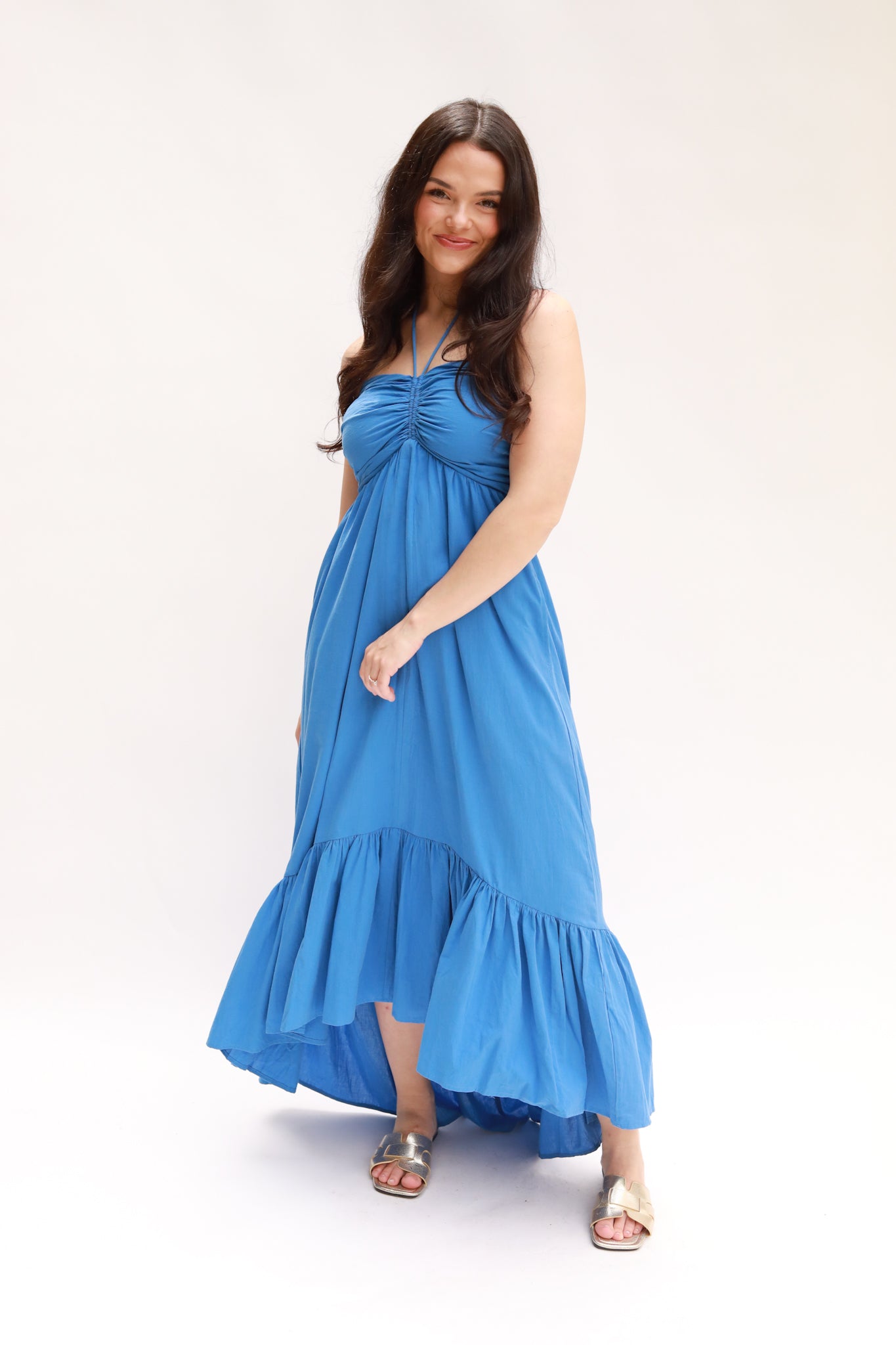 Halter Midi Dress