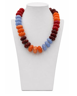 Bold Chunky Beaded Necklace