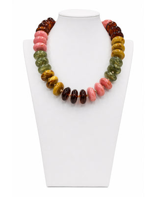 Bold Chunky Beaded Necklace
