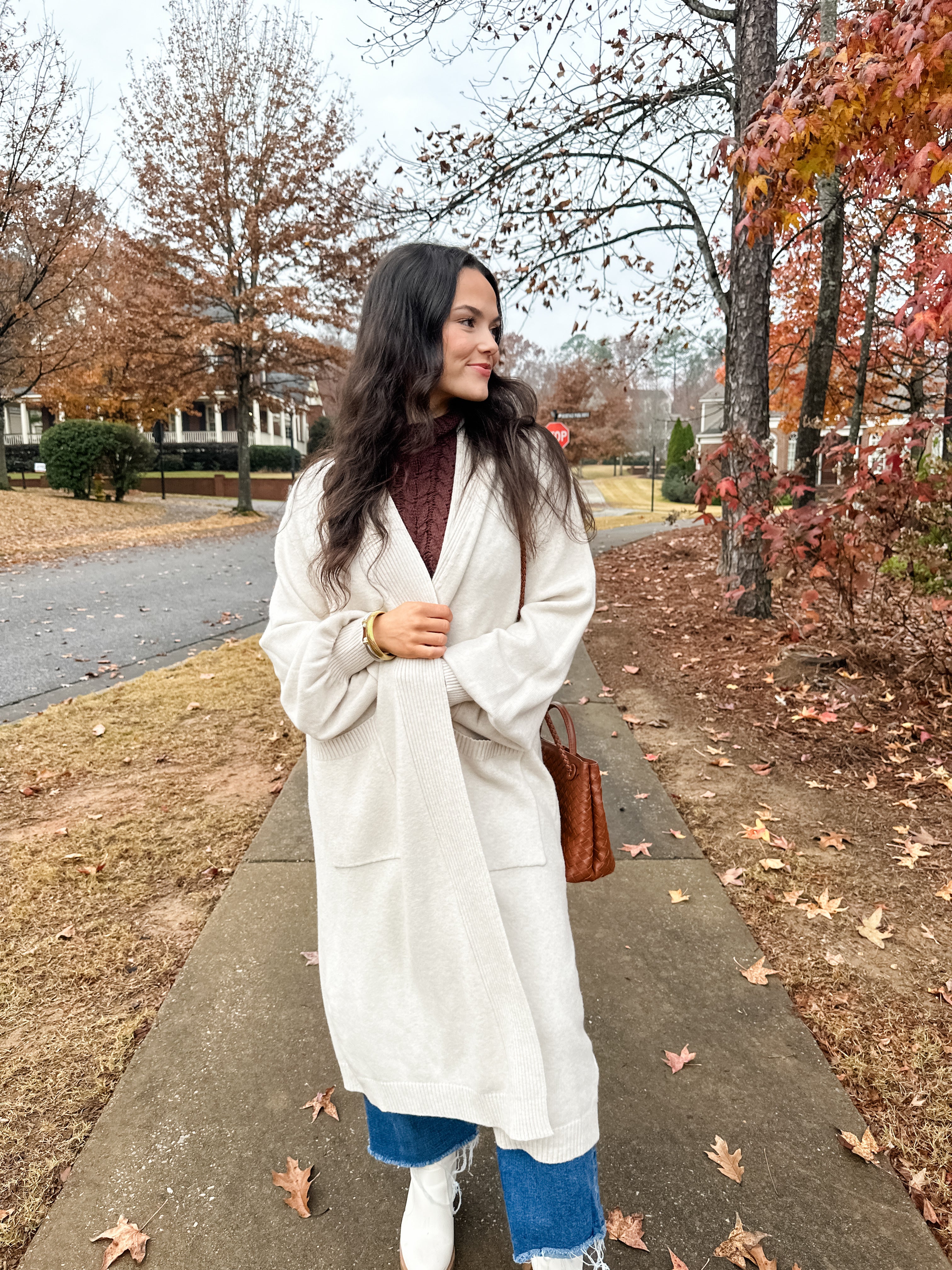 Open Front Sweater Cardigan