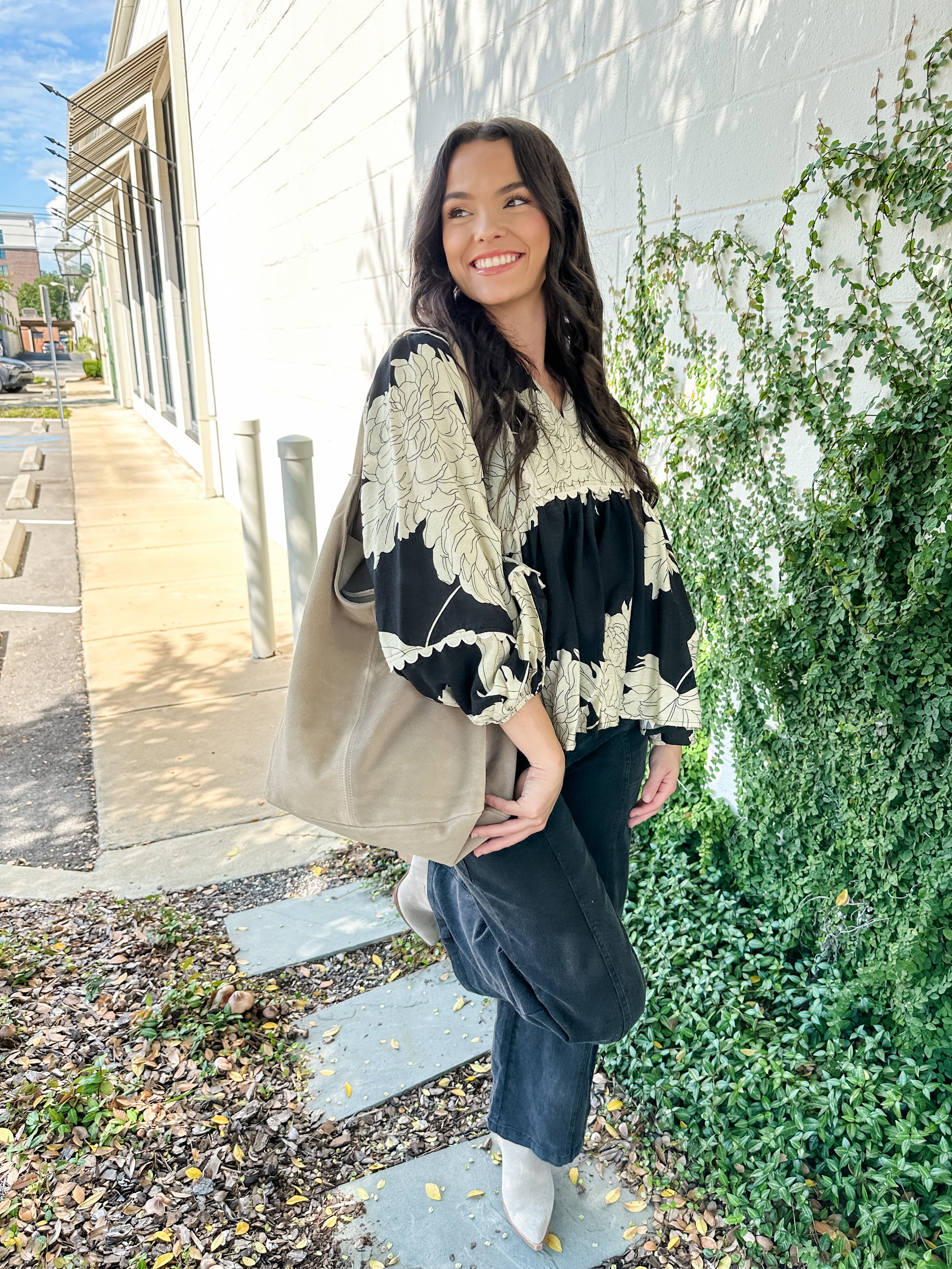 Flowy Scalloped Top