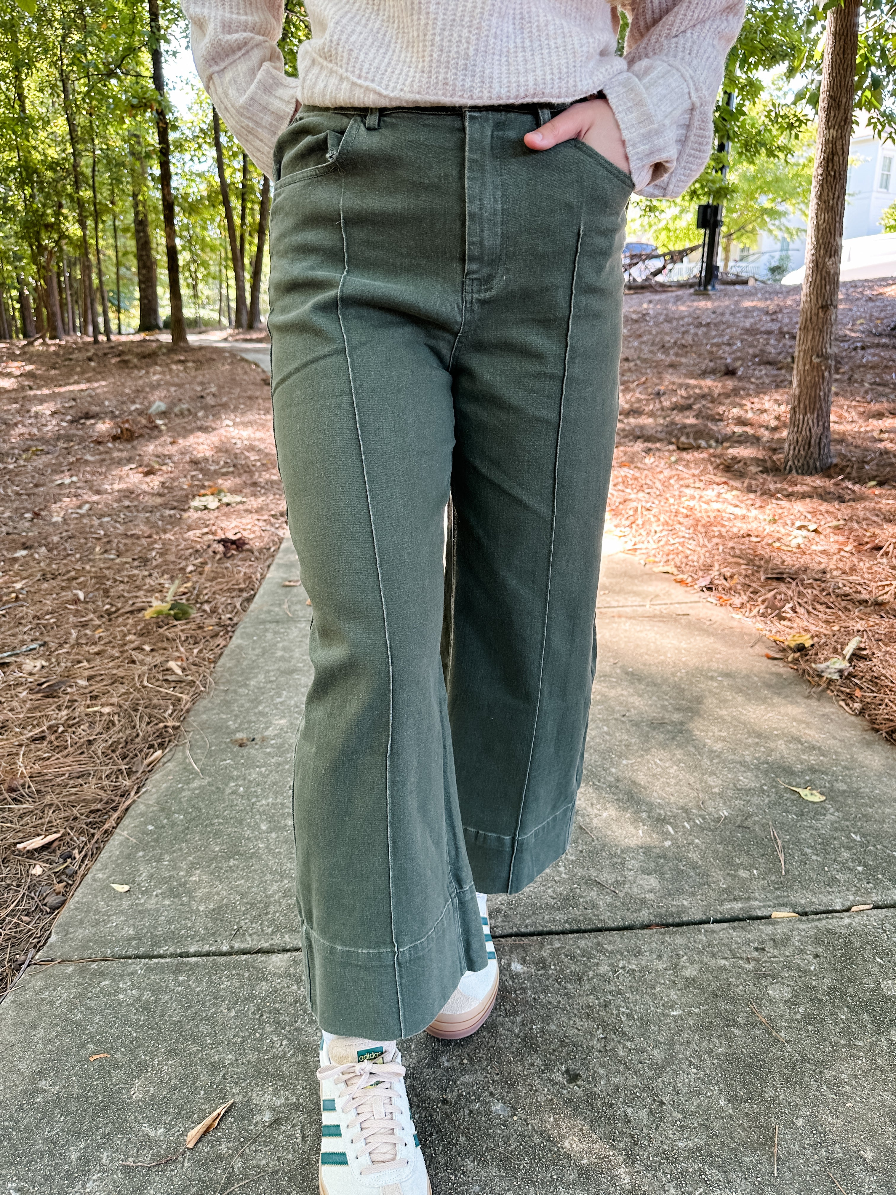 Front Seam Pants