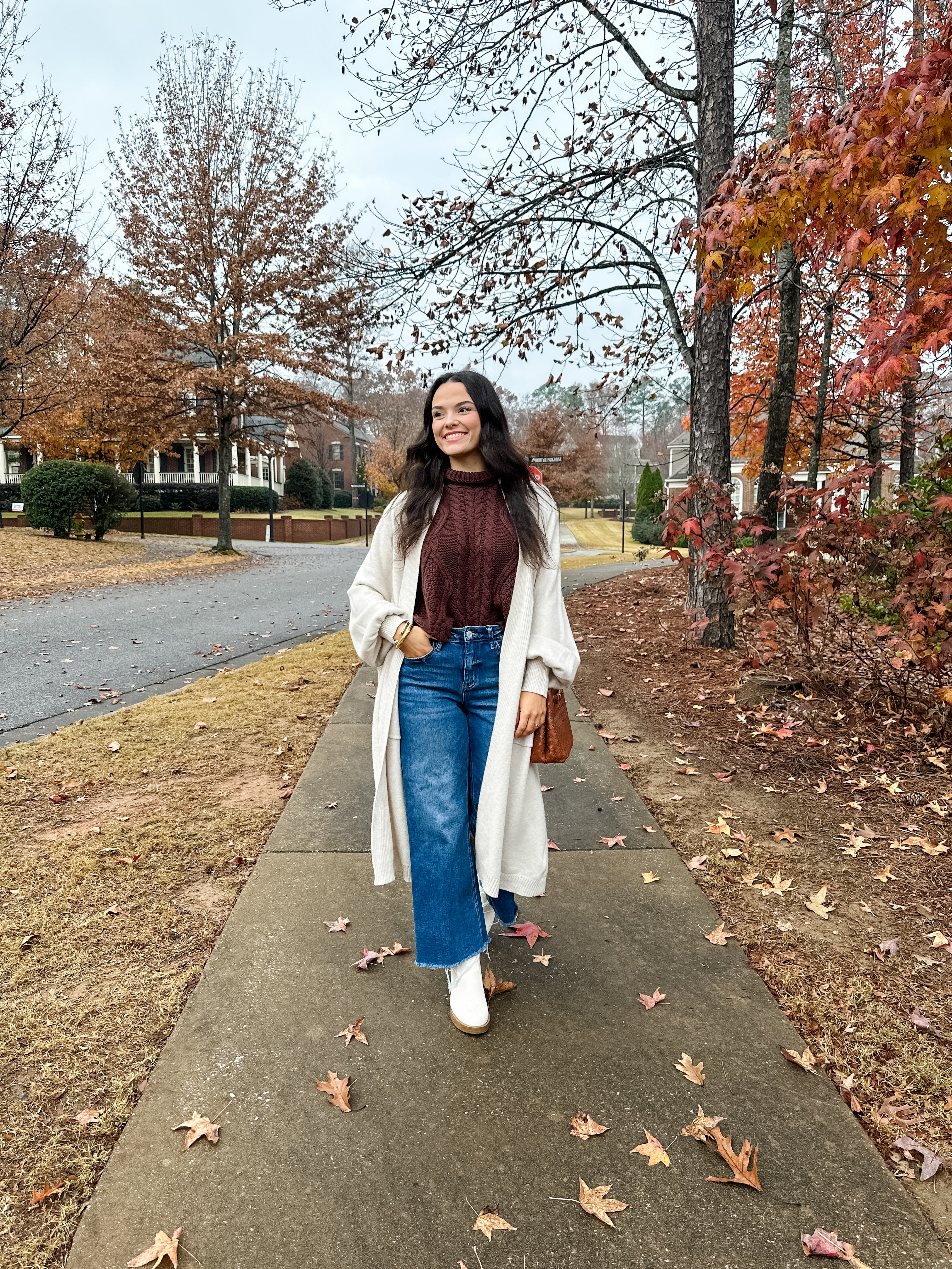 Open Front Sweater Cardigan