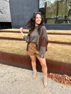 Colorblock Oversized Top