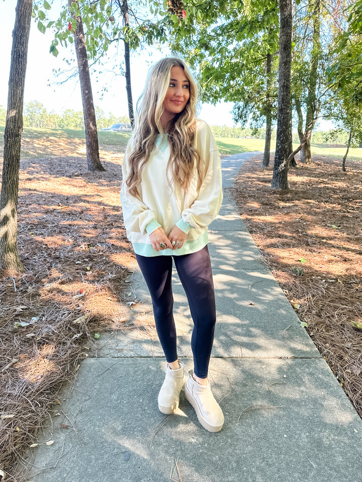 Colorblock Pullover