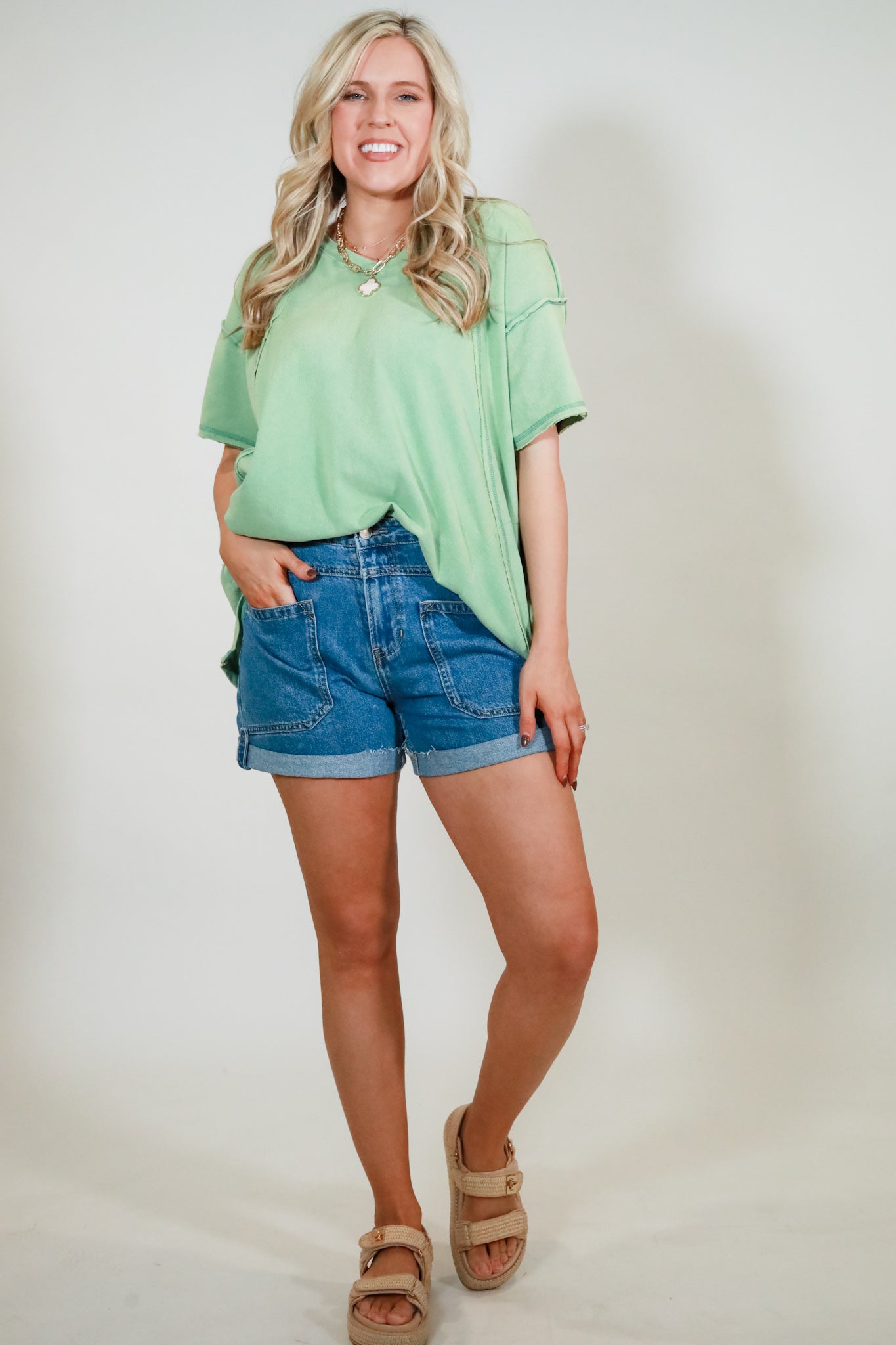 Side Seams Tunic Top