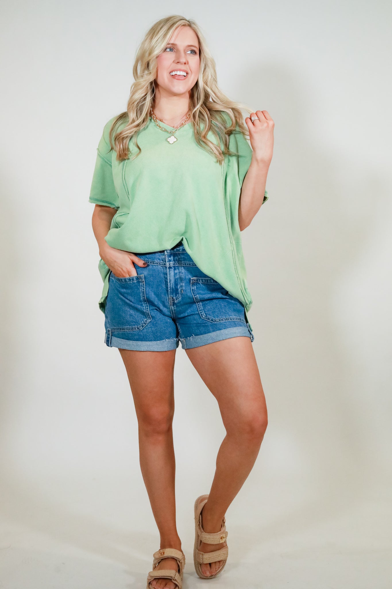 Side Seams Tunic Top