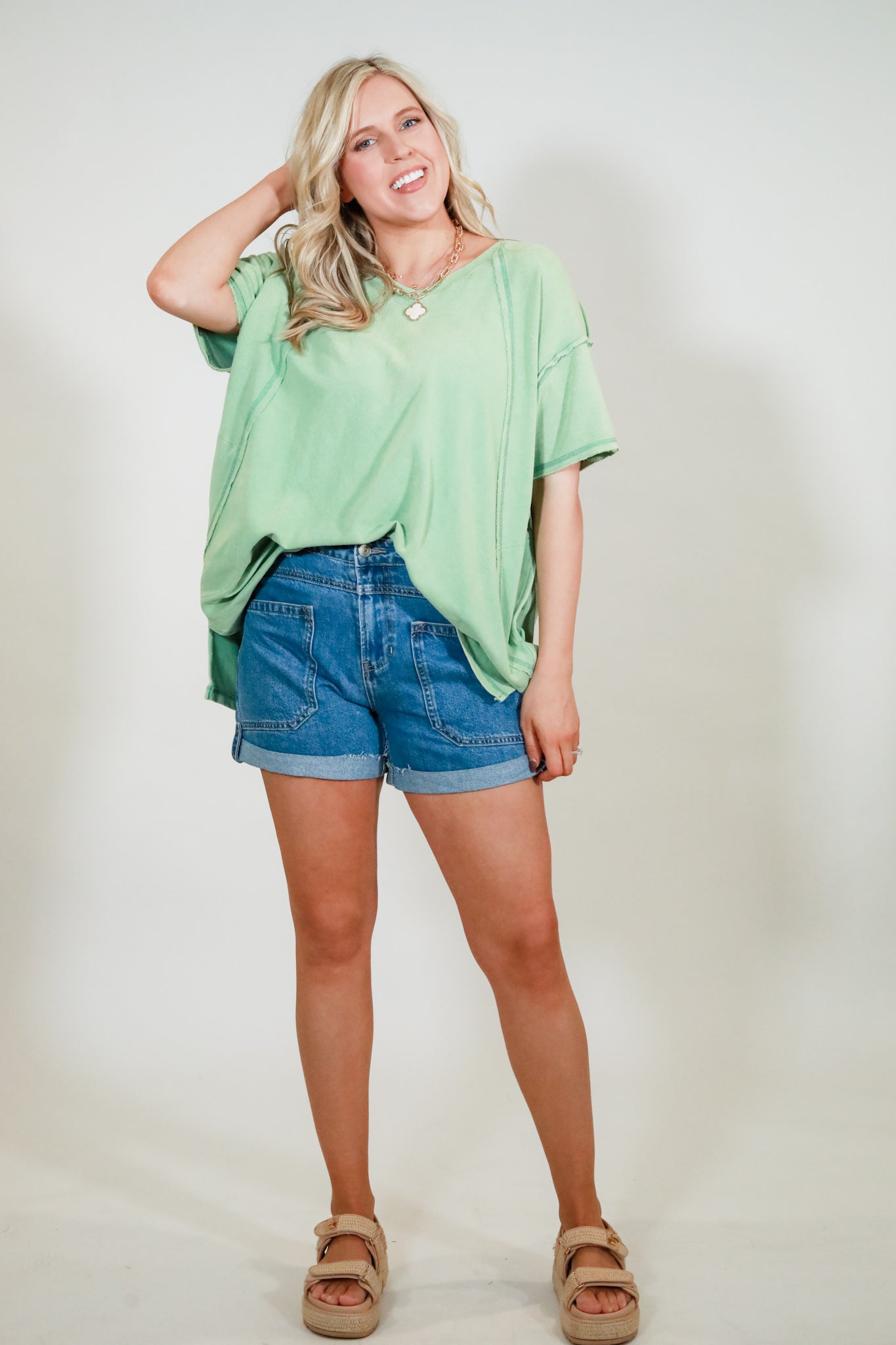 Side Seams Tunic Top