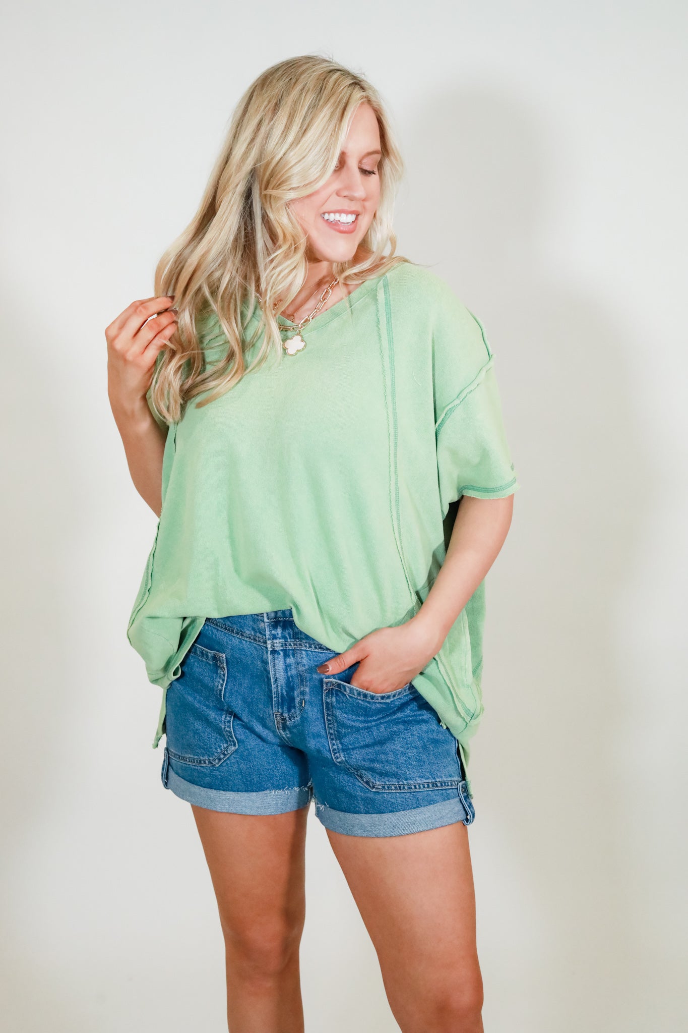 Side Seams Tunic Top