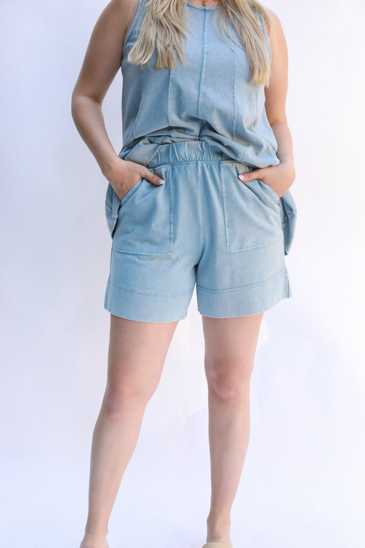 Mineral Wash Shorts