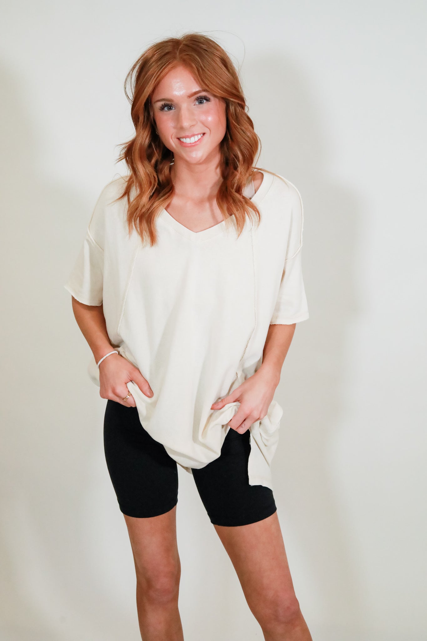 Side Seams Tunic Top