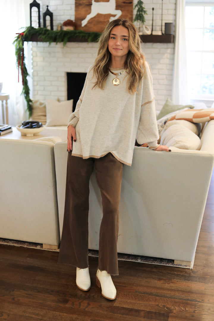 Between Plans Sweater