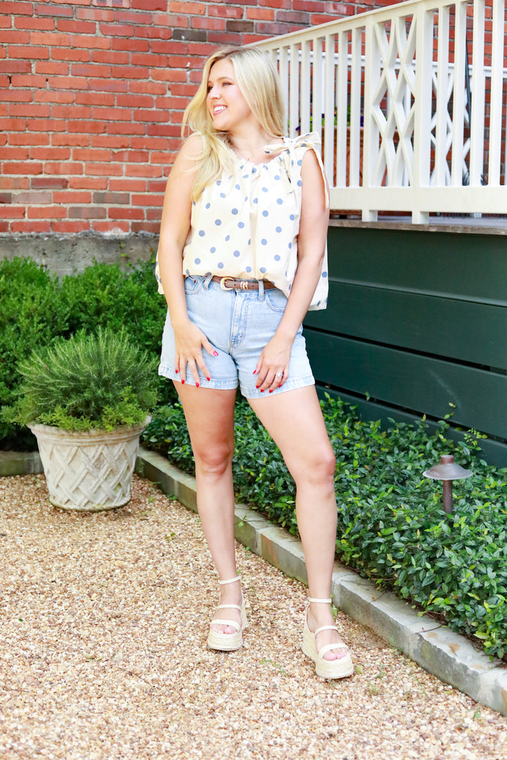 Mira Polka Dot Top