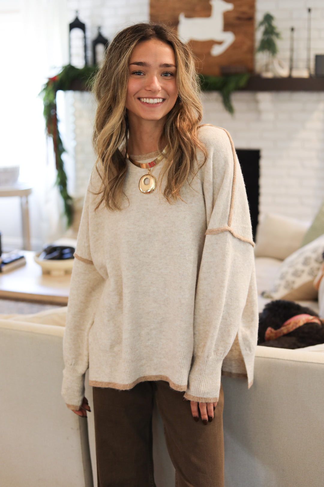 Between Plans Sweater