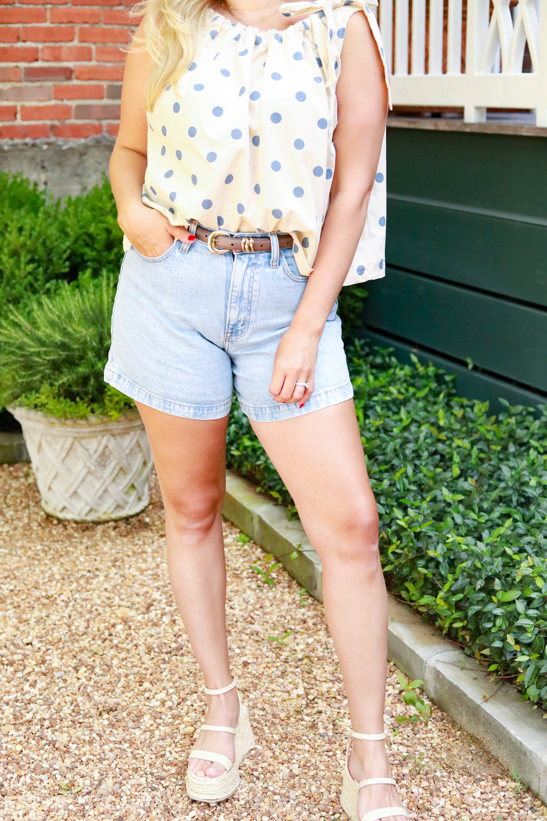 Mira Polka Dot Top