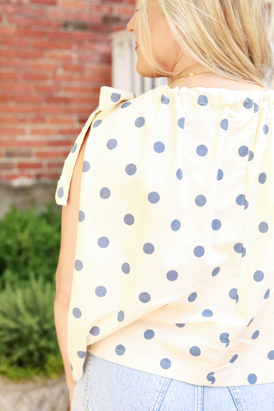 Mira Polka Dot Top