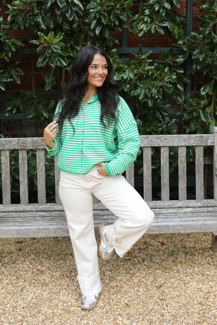 The Cozy Contrast Cardigan