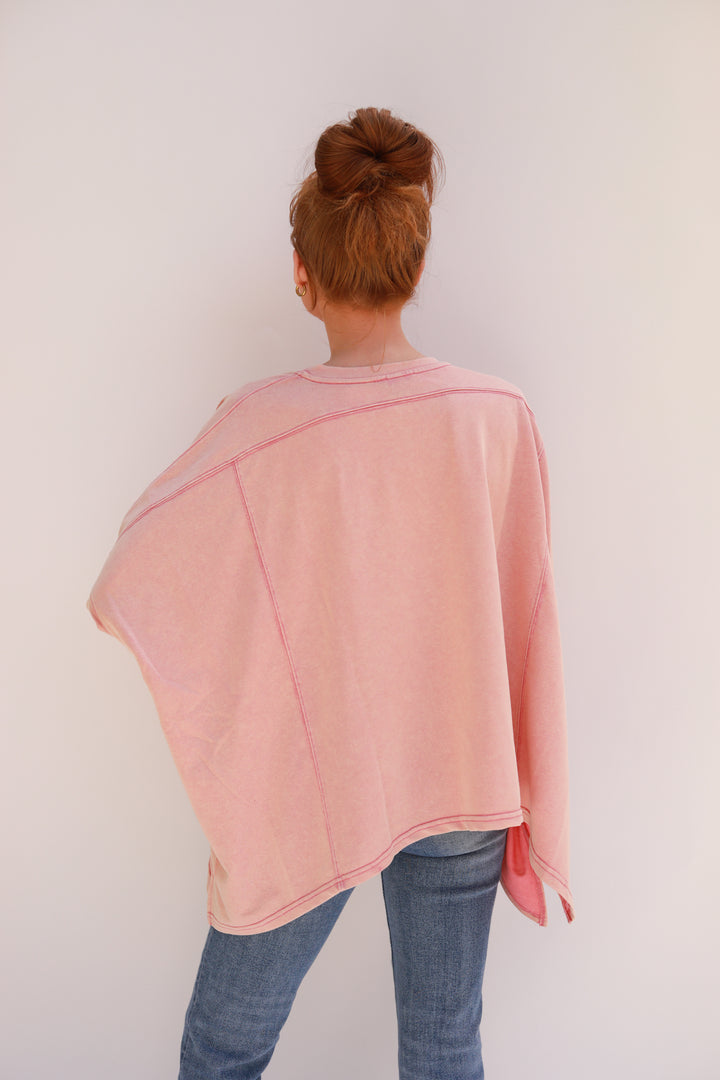 Boxy Mineral Wash Top