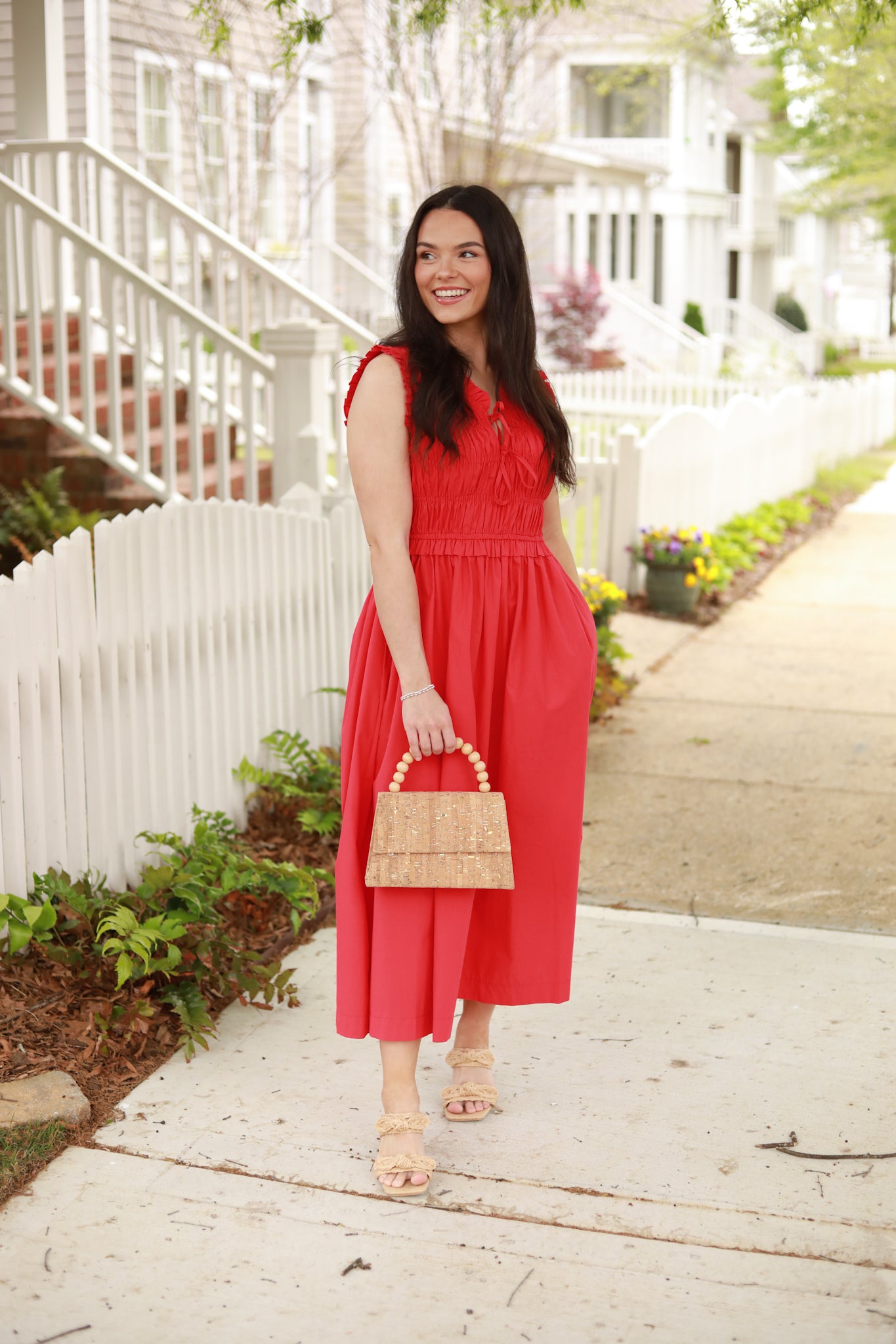Sleeveless Smocked Dress