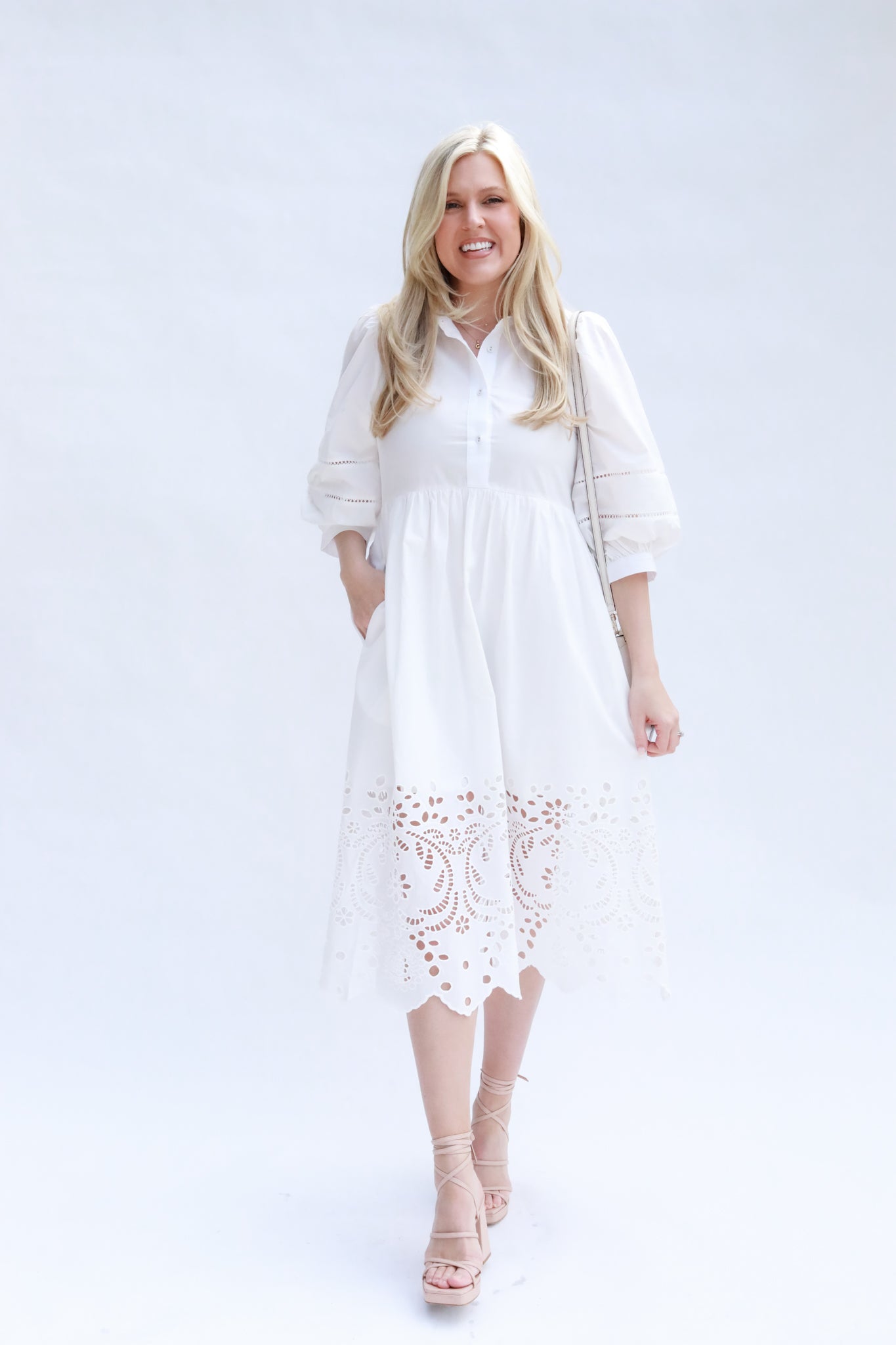 Eyelet Lace Dress