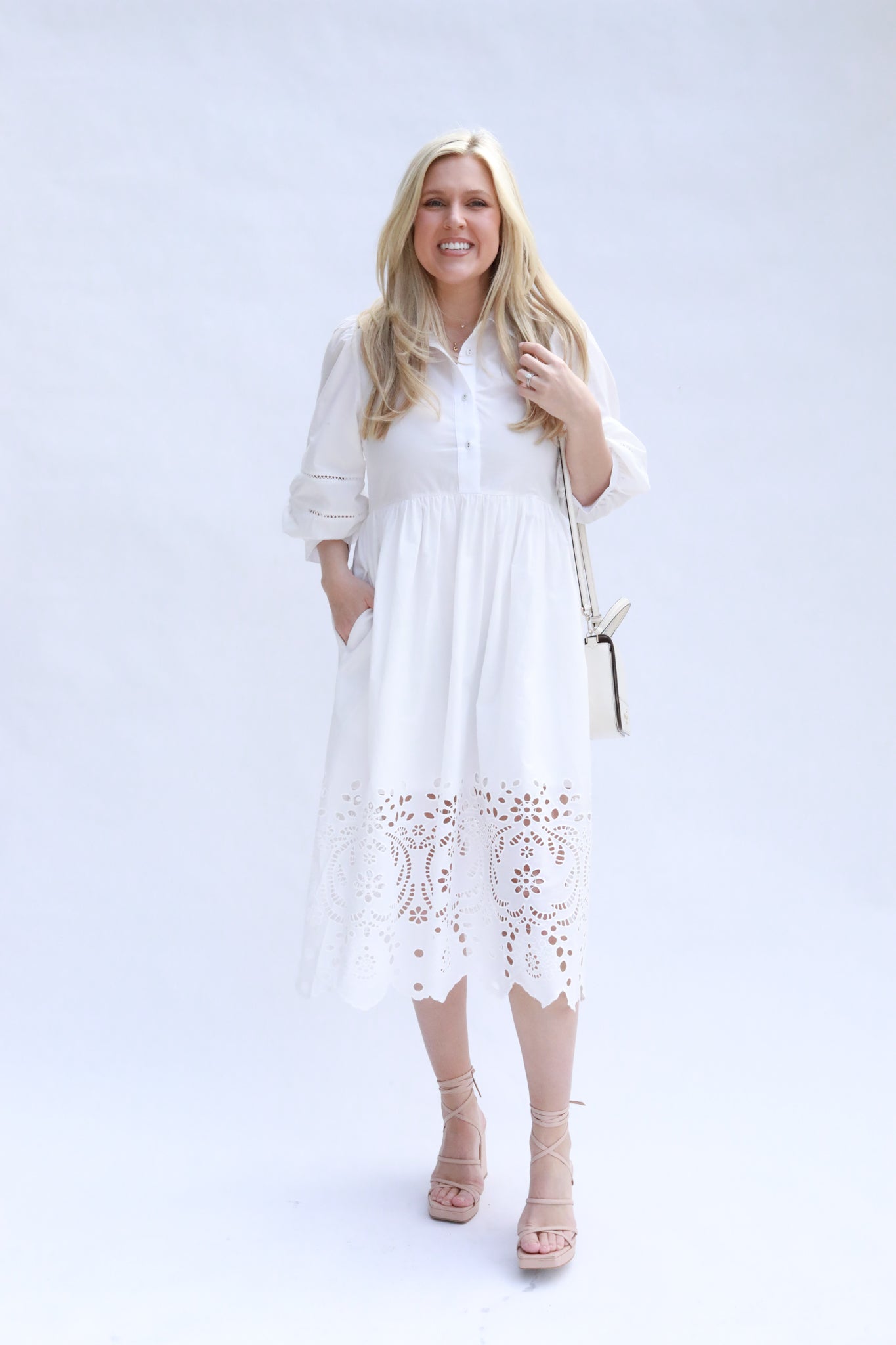 Eyelet Lace Dress