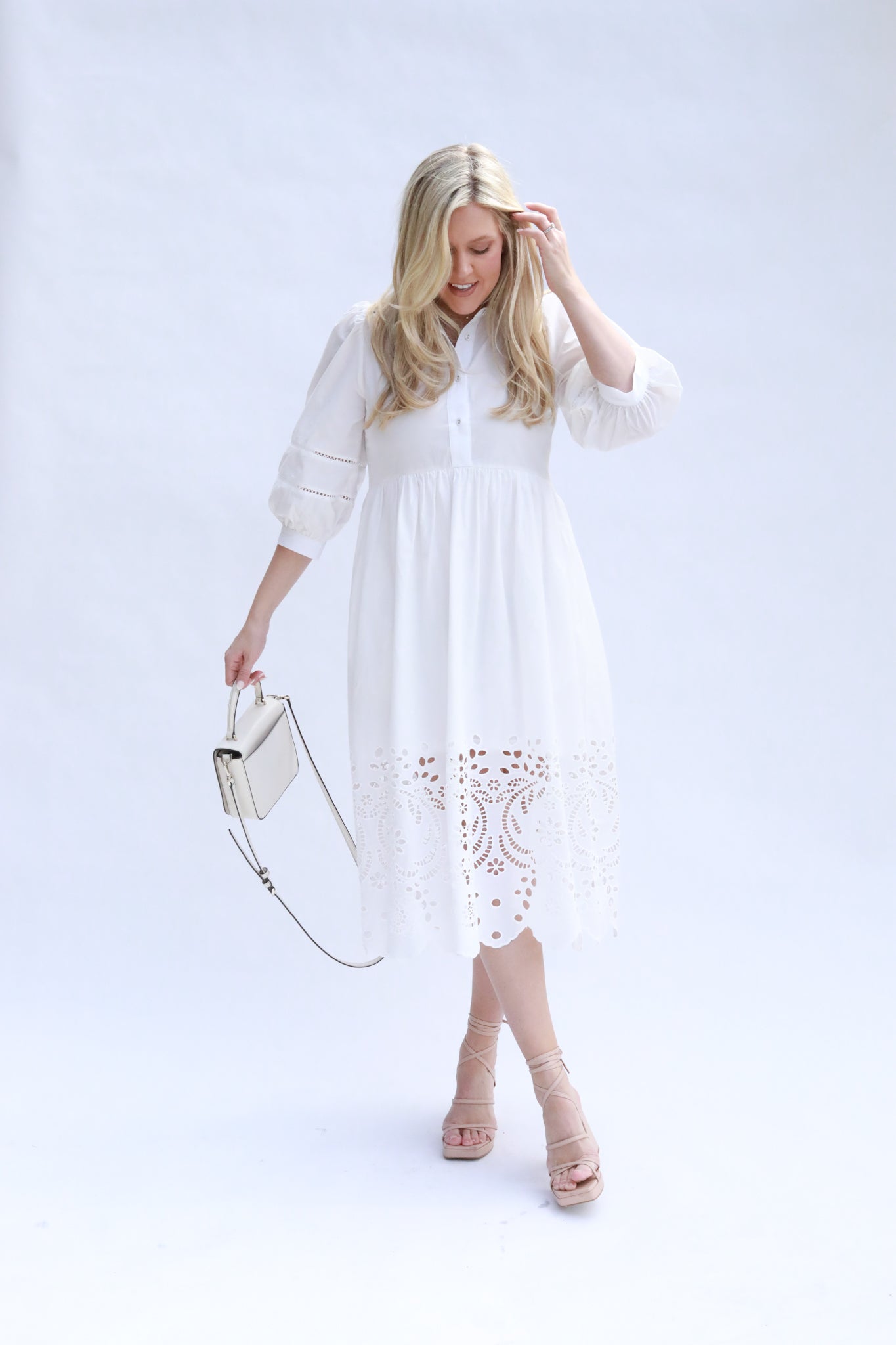 Eyelet Lace Dress