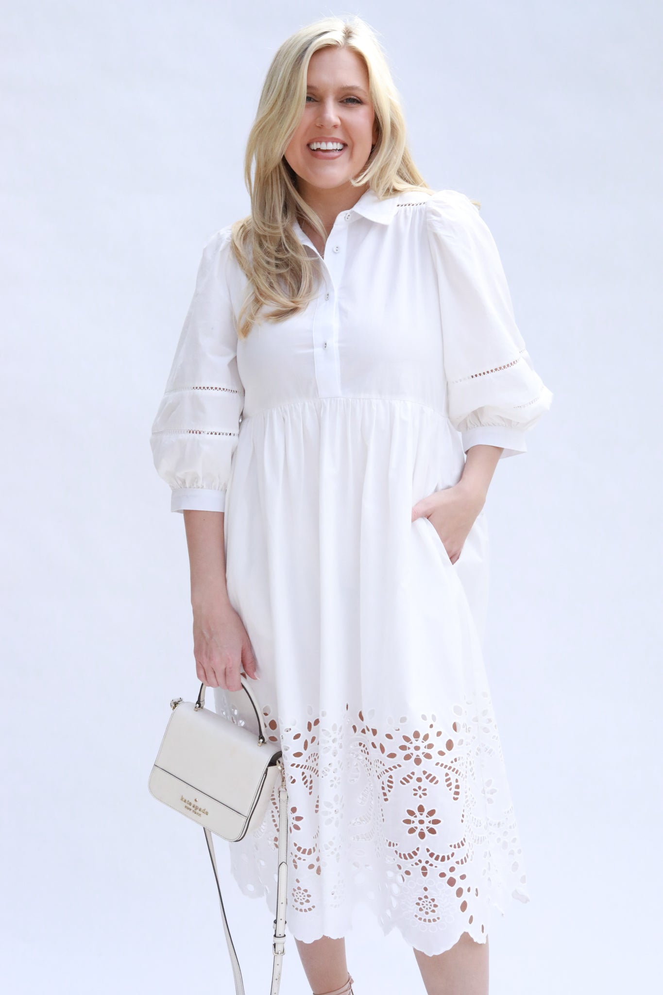 Eyelet Lace Dress