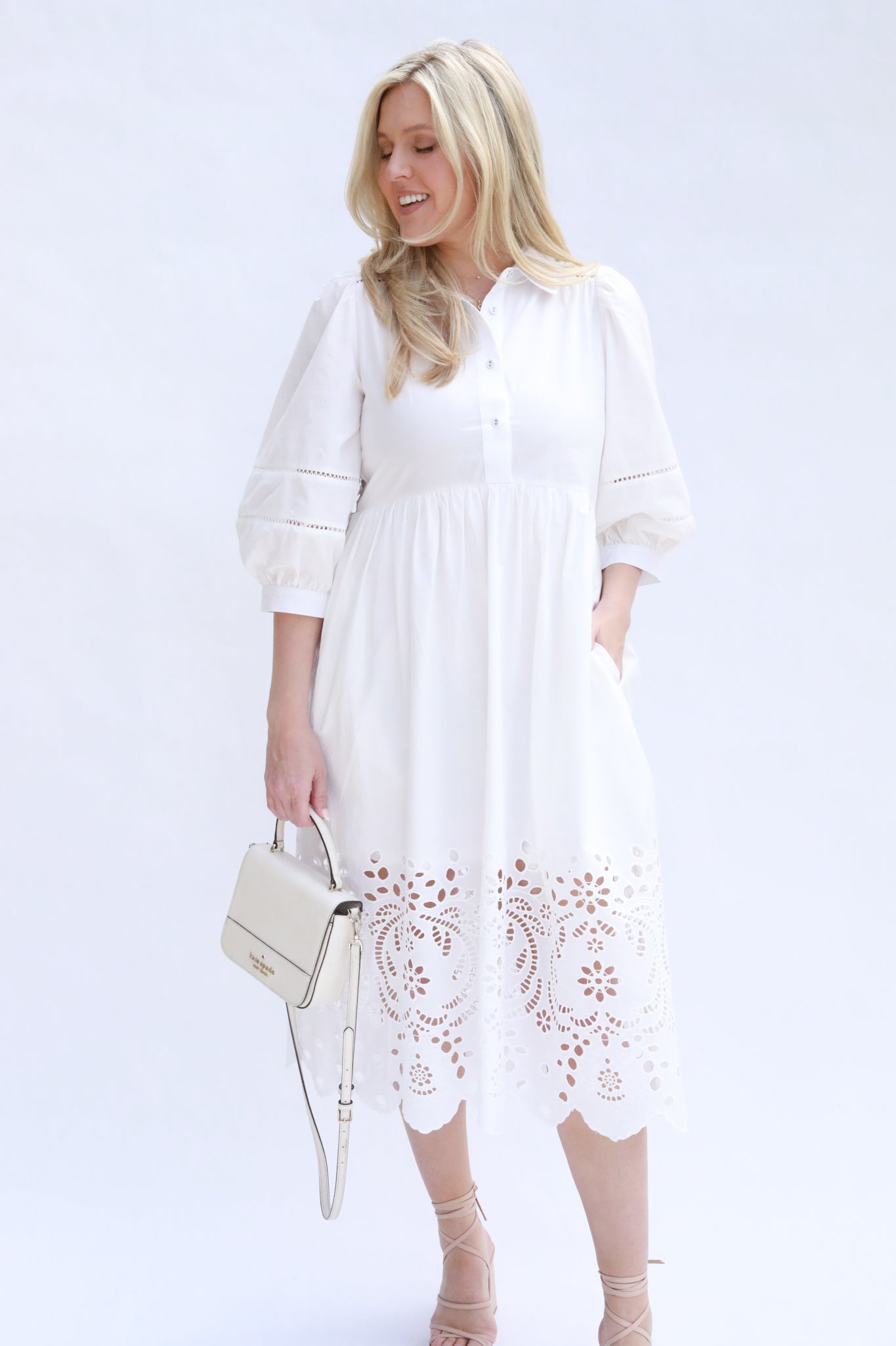 Eyelet Lace Dress