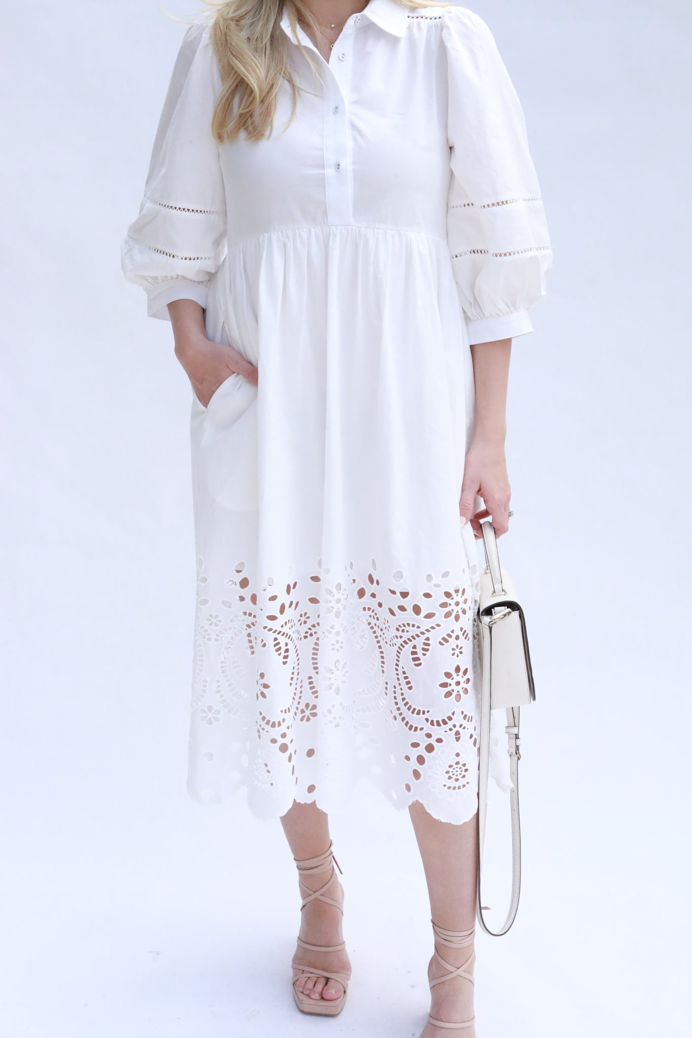 Eyelet Lace Dress