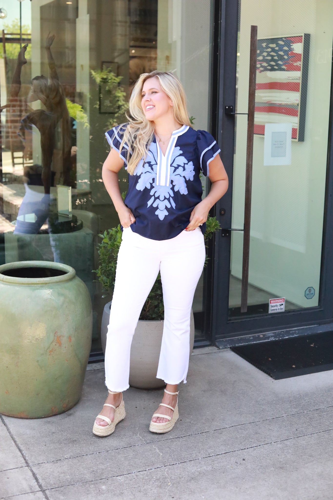 The Bella Ruffle Top