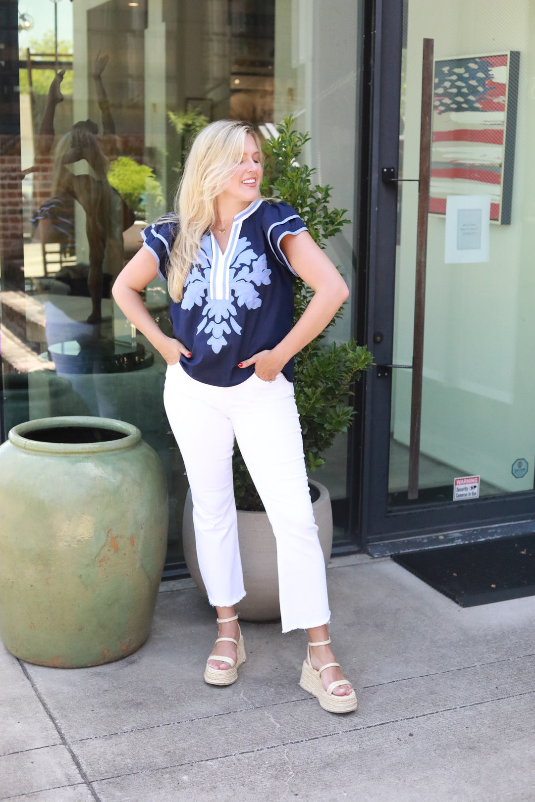 The Bella Ruffle Top