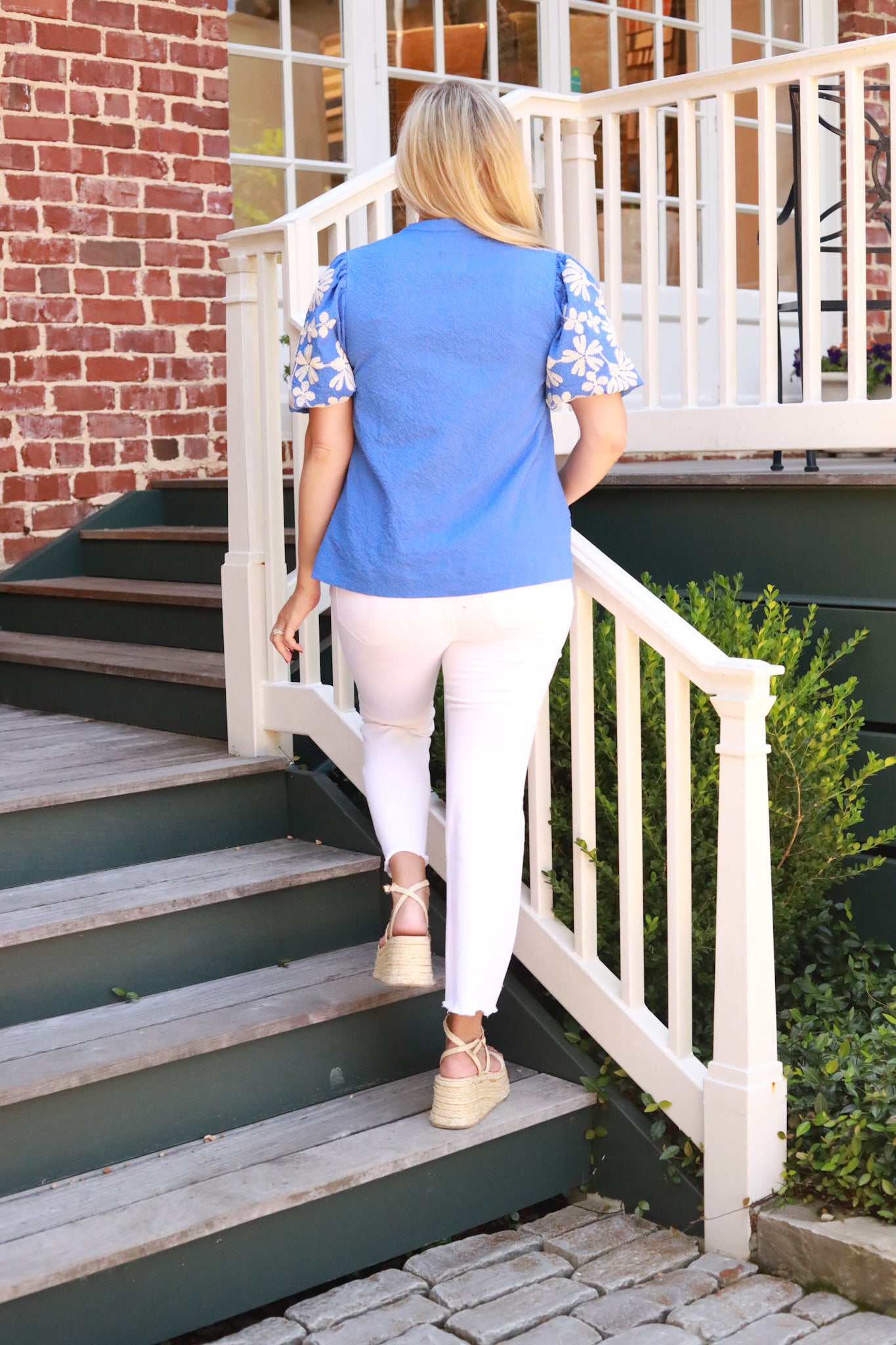 Embroidered Ella Top