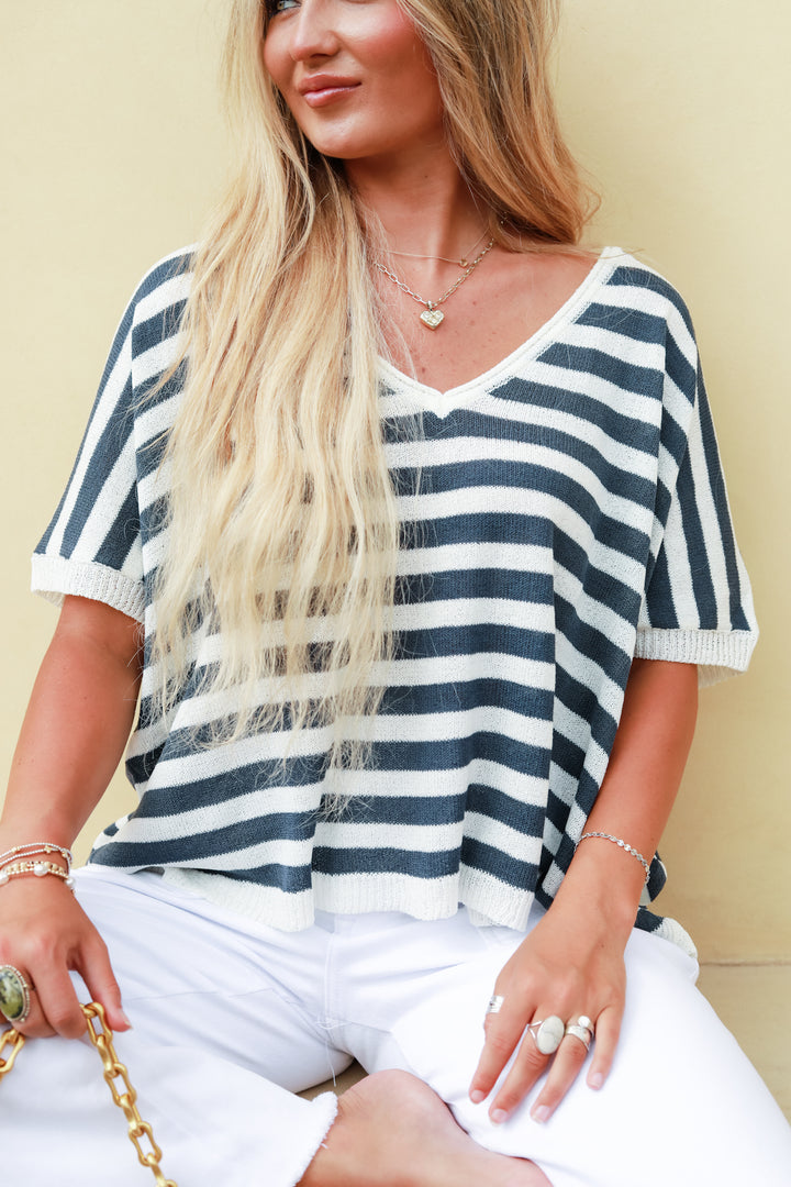The Riley Stripe Sweater