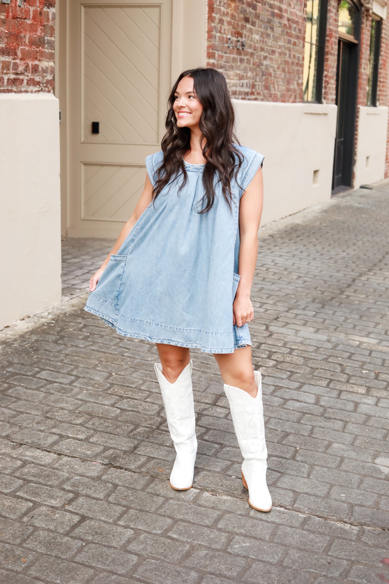 Delilah Denim Dress