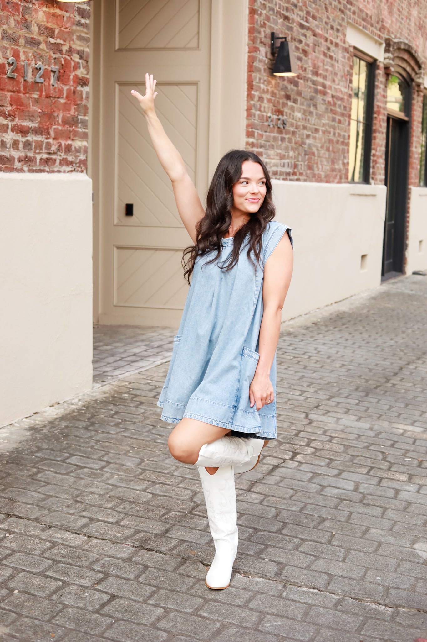 Delilah Denim Dress