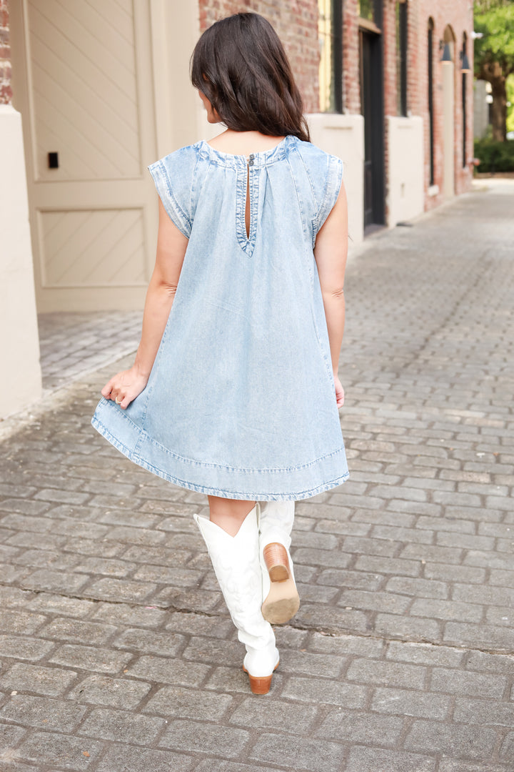 Delilah Denim Dress