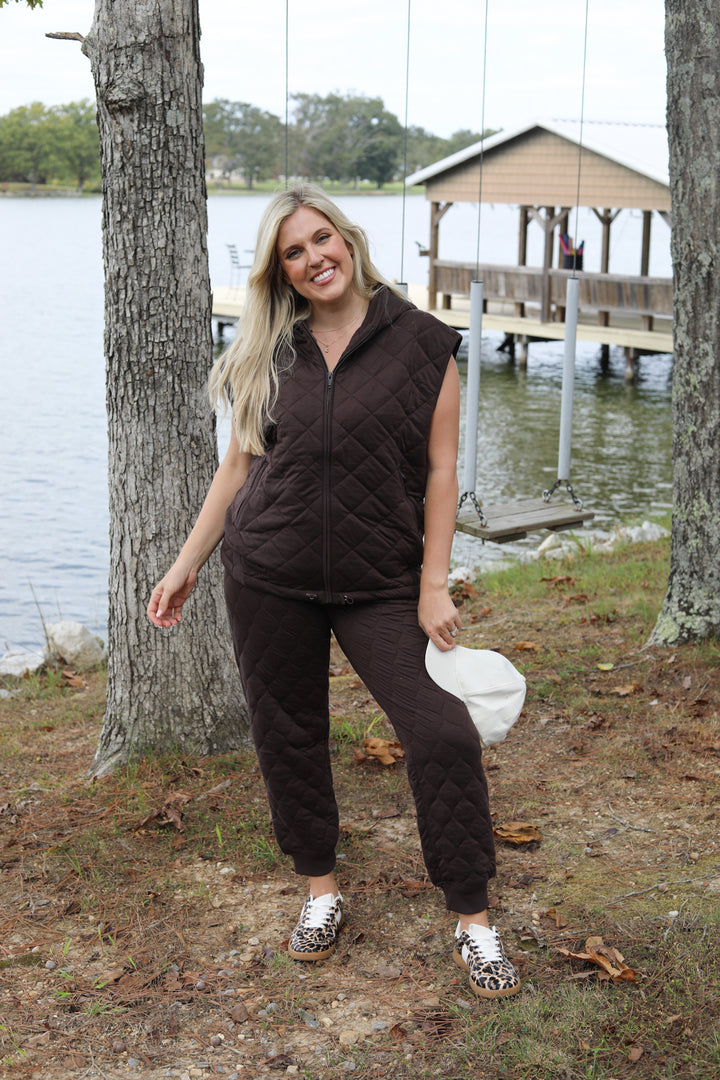 Quilted Comfort Pant