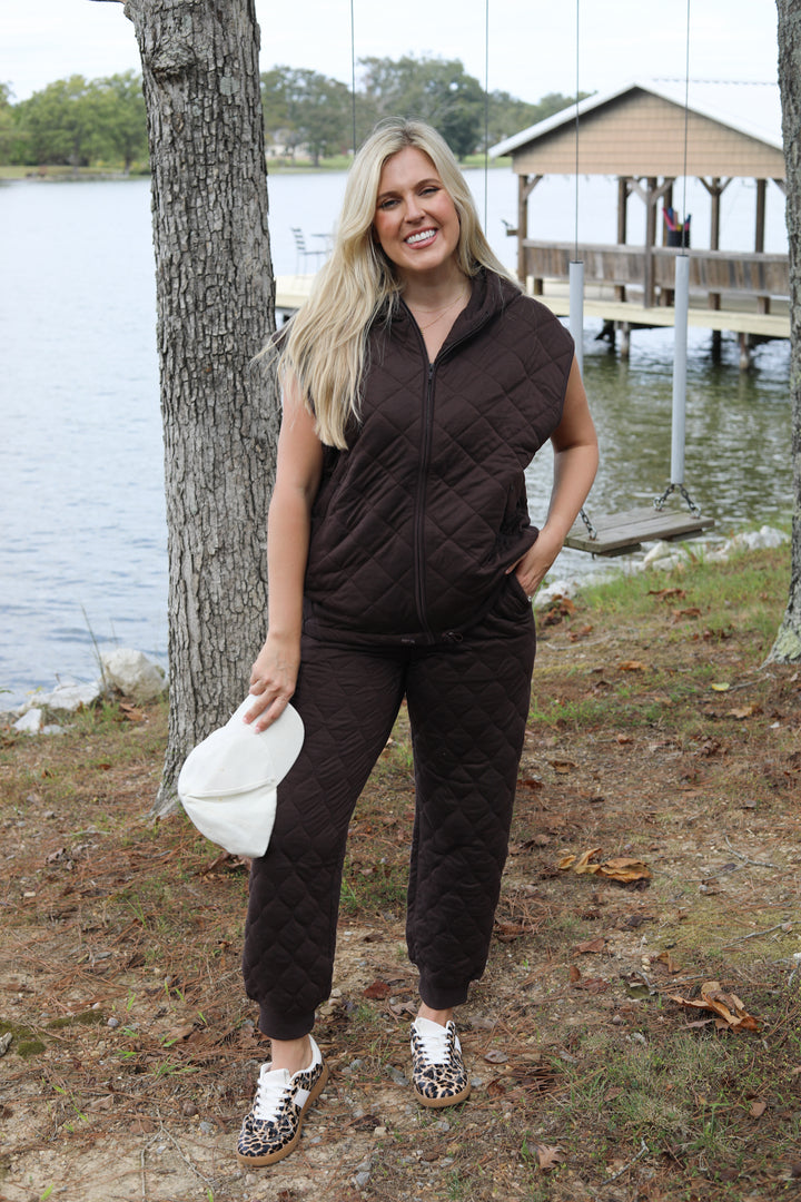 Quilted Comfort Pant