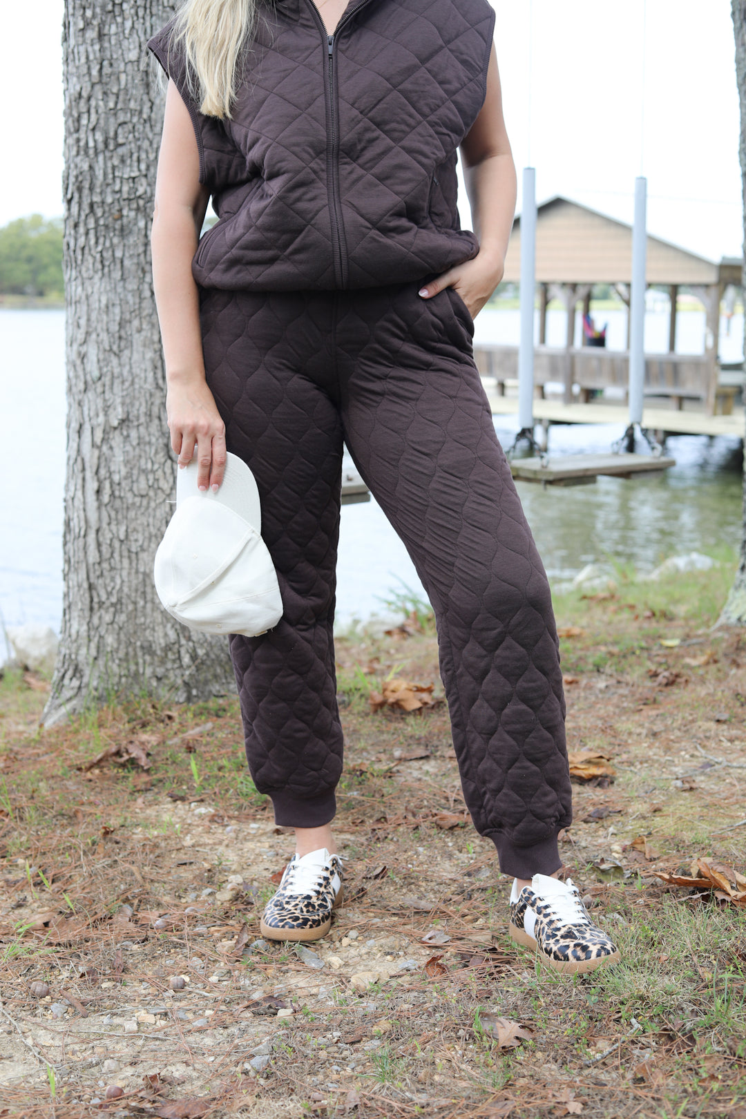 Quilted Comfort Pant