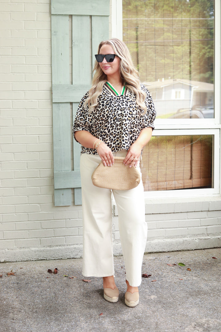 Sienna Leopard Top