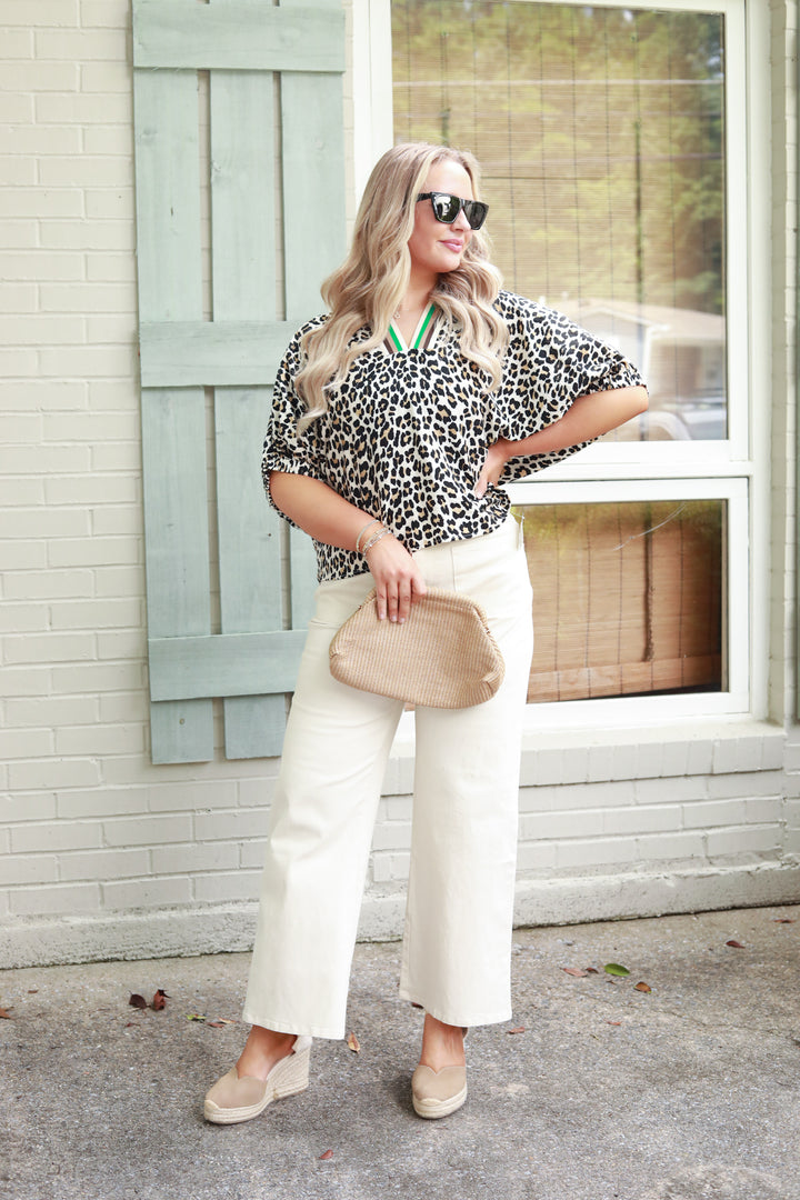Sienna Leopard Top