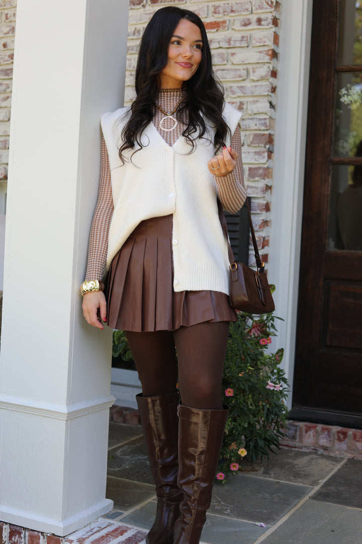 Table Talk Sweater Vest