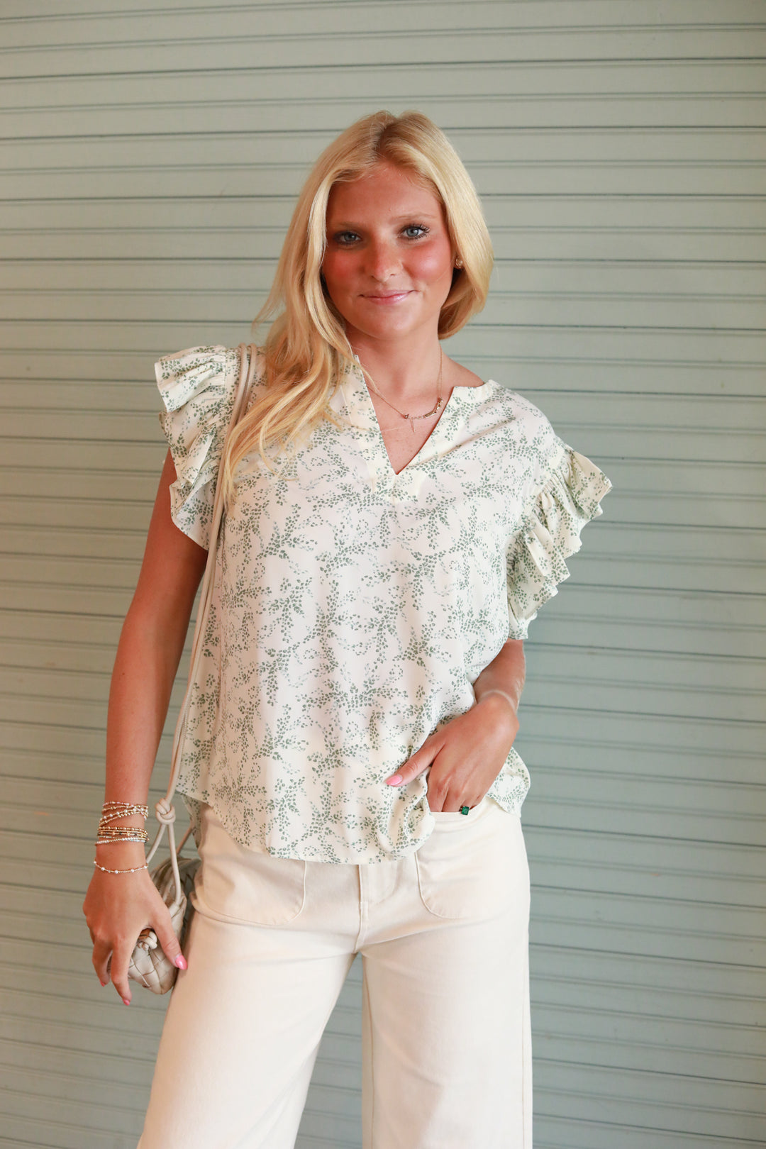 Hayden Flutter Top