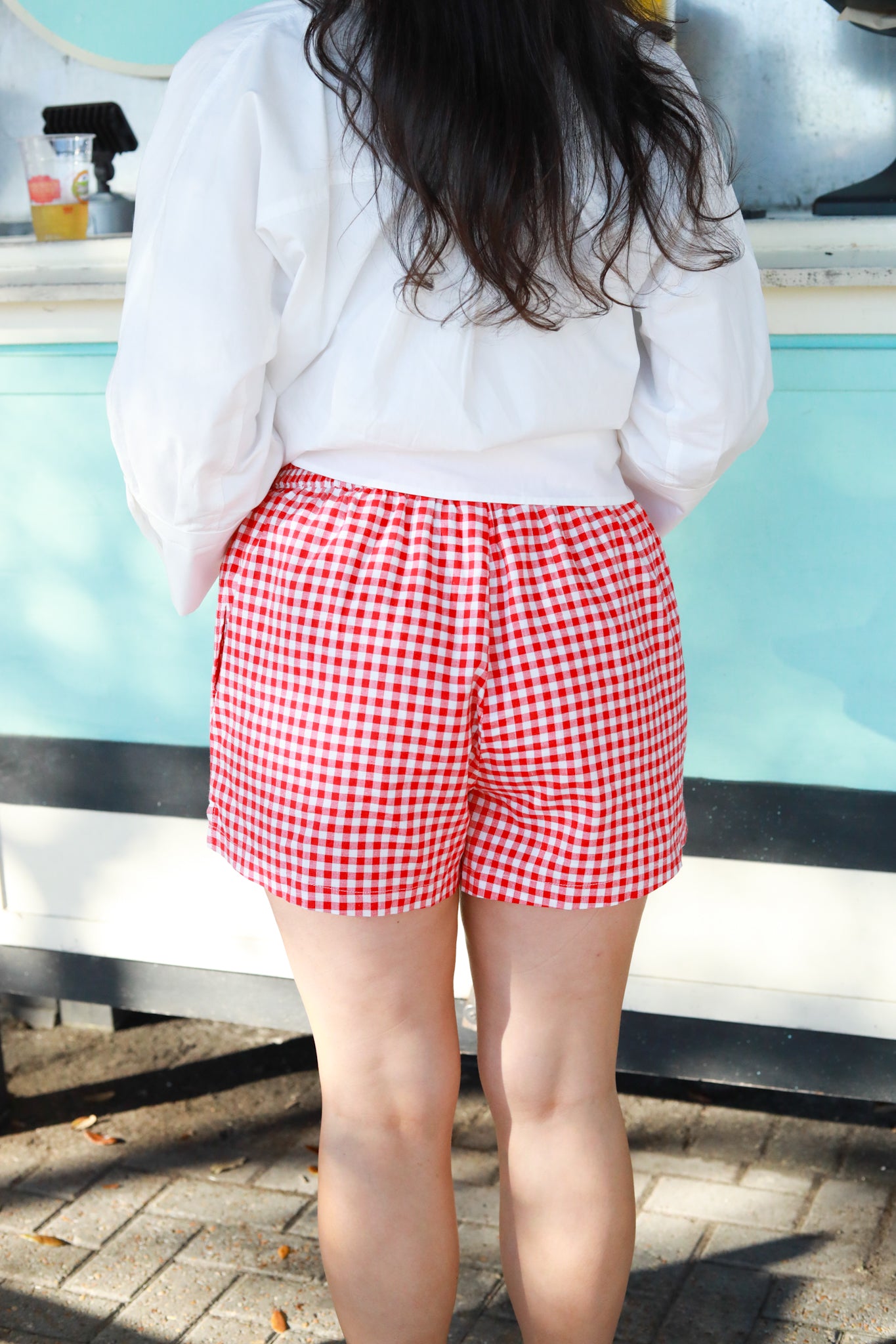 Gingham Boxer Shorts