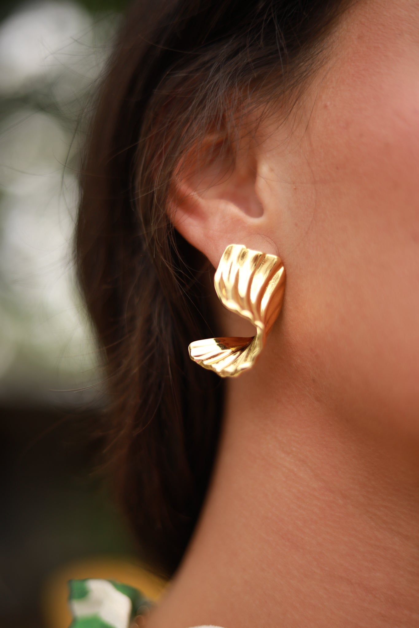 Twisted Textured Earrings