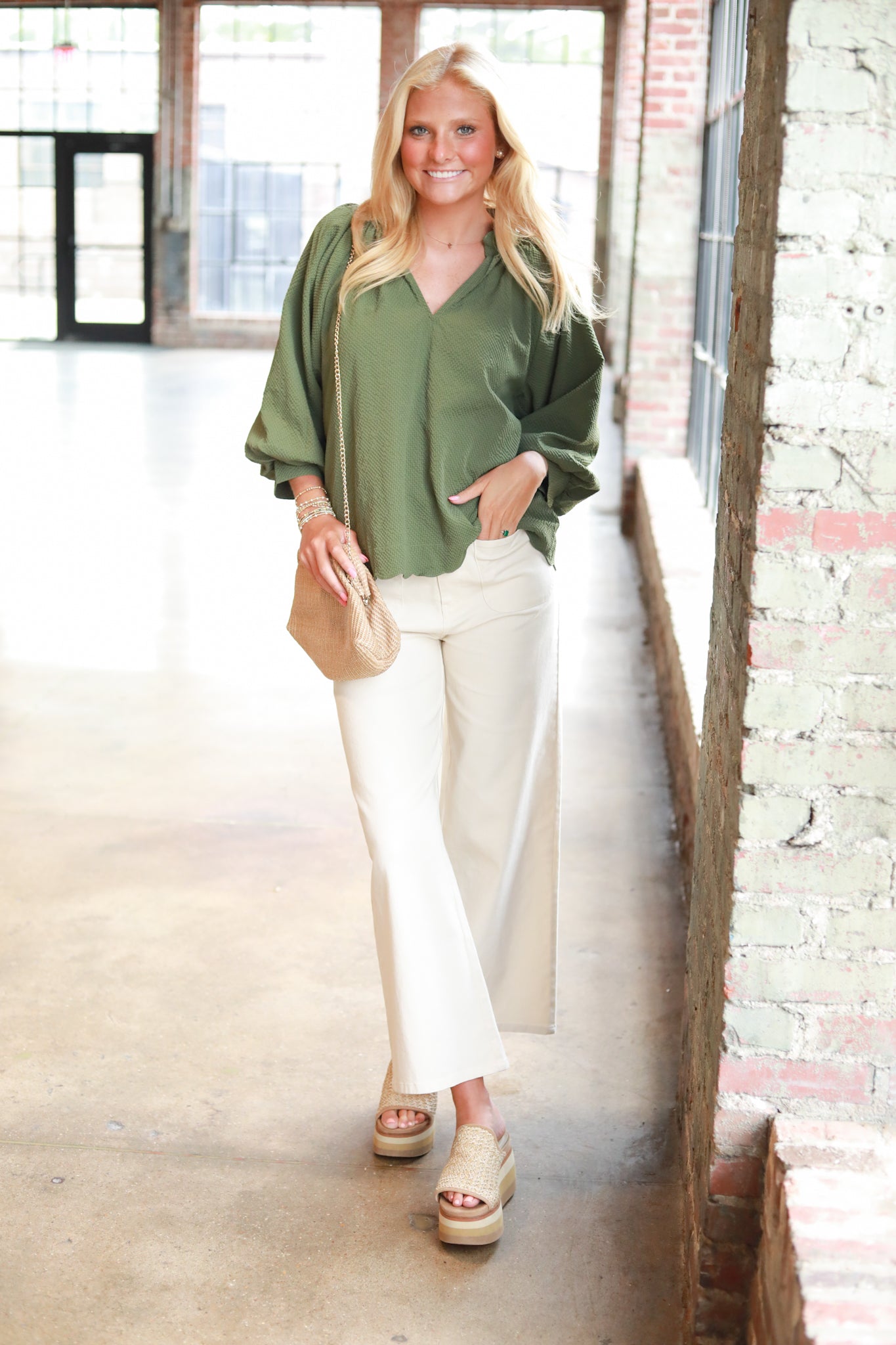 The Kate Scallop Top