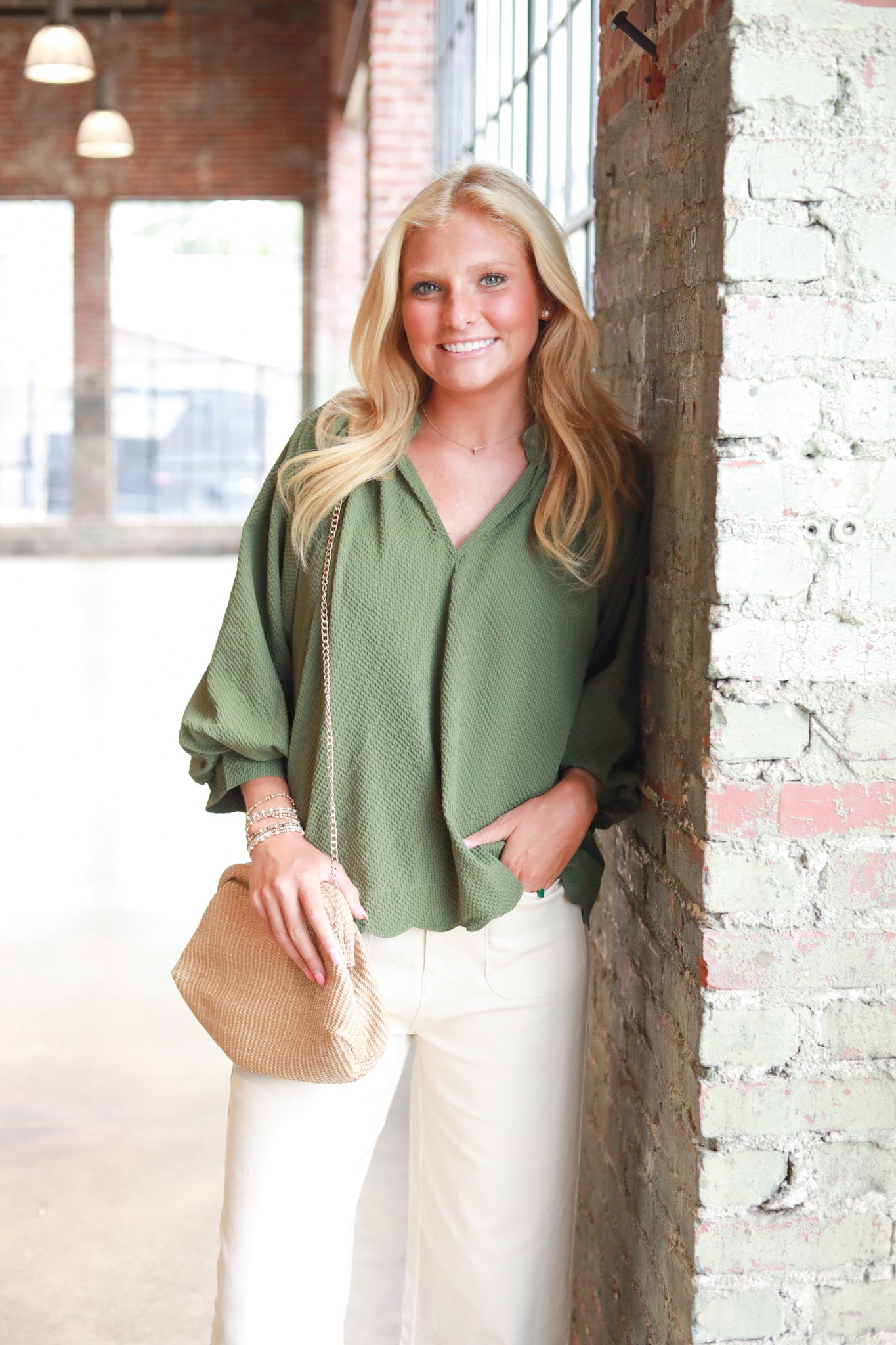 The Kate Scallop Top