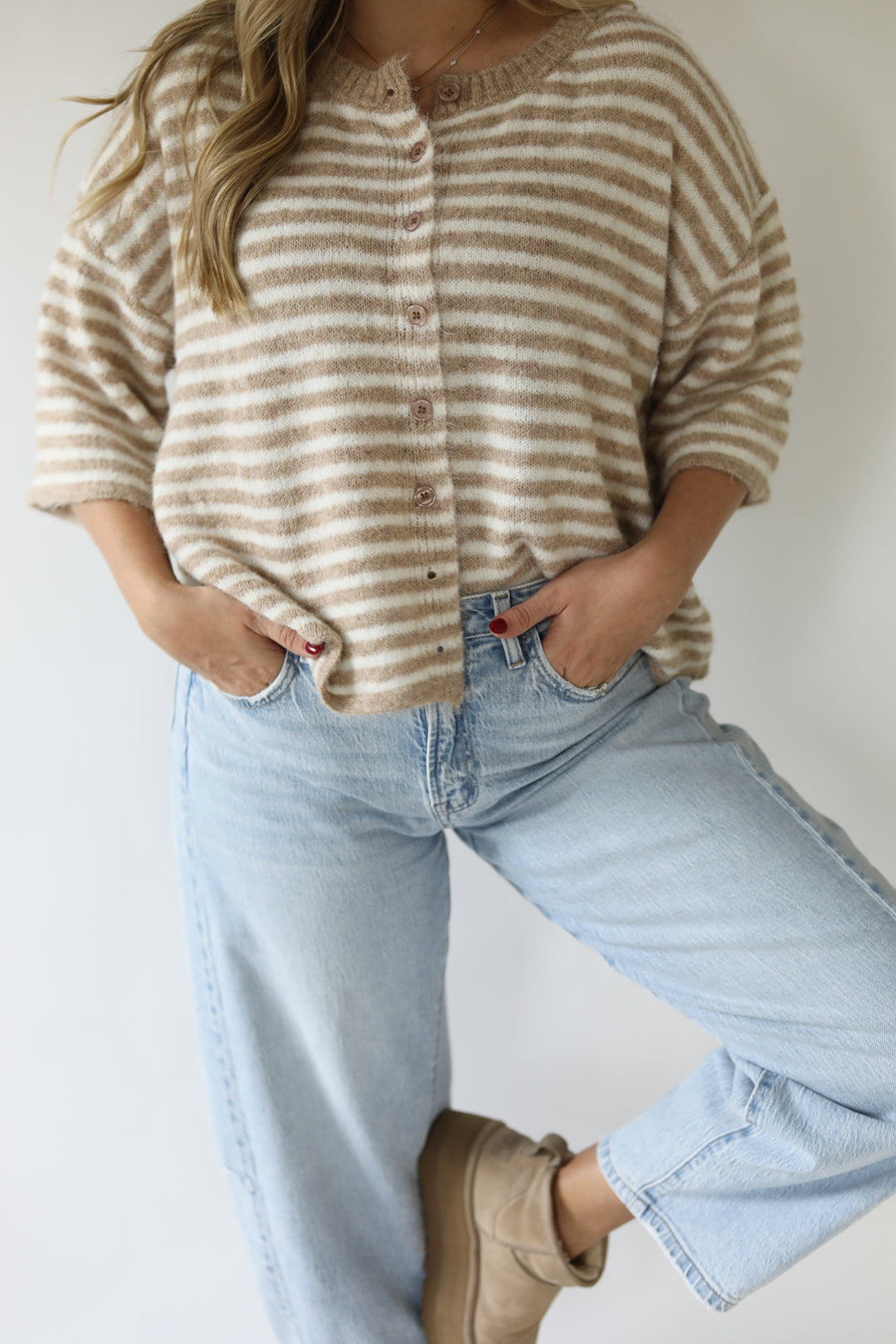 Sunday Stripe Cardigan