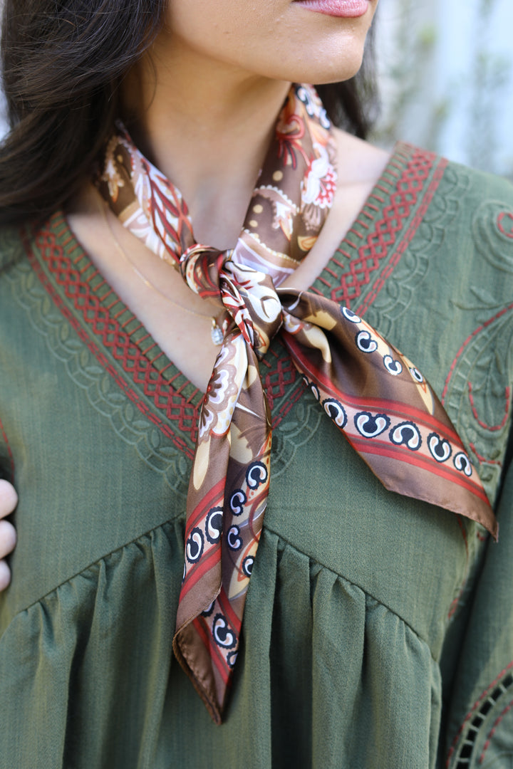 Boho Paisley Scarf